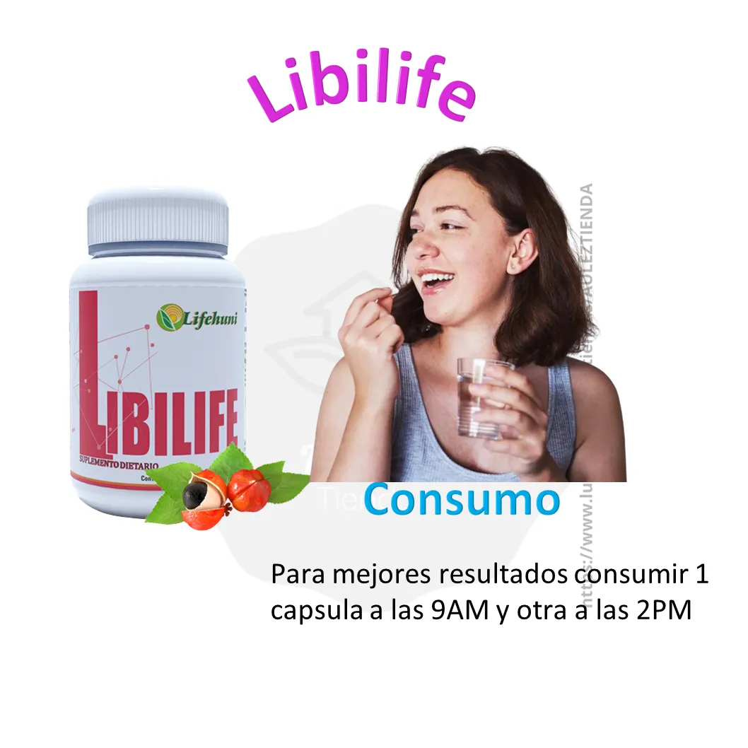 Libilife Potente Energizante Y Mejor Salud Sexual LIFEHUNI